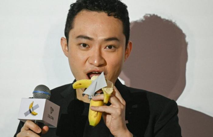 Justin Sun ate the banana artwork he bought for 6 million euros