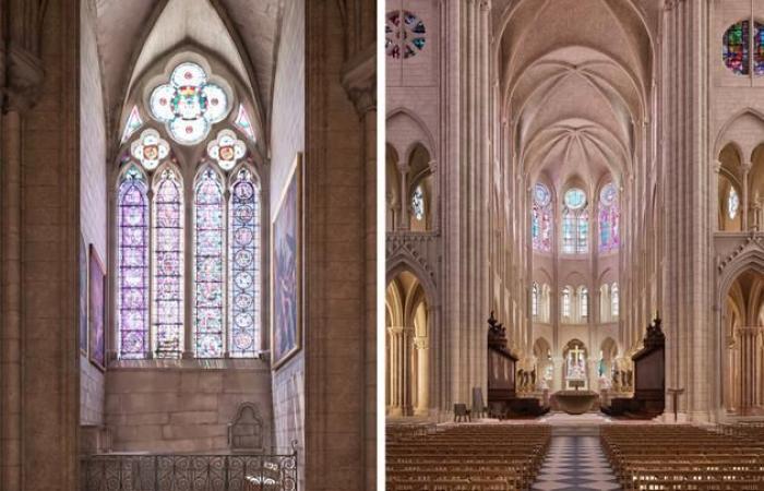 The first images of the cathedral post-reconstruction