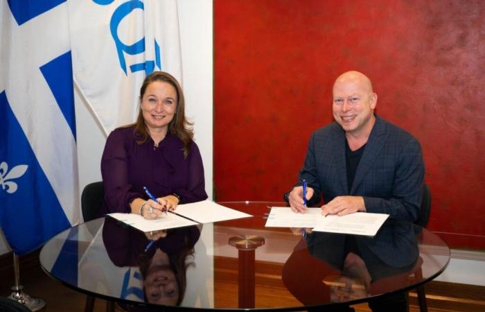 Adisq and UQAM sign a memorandum of understanding