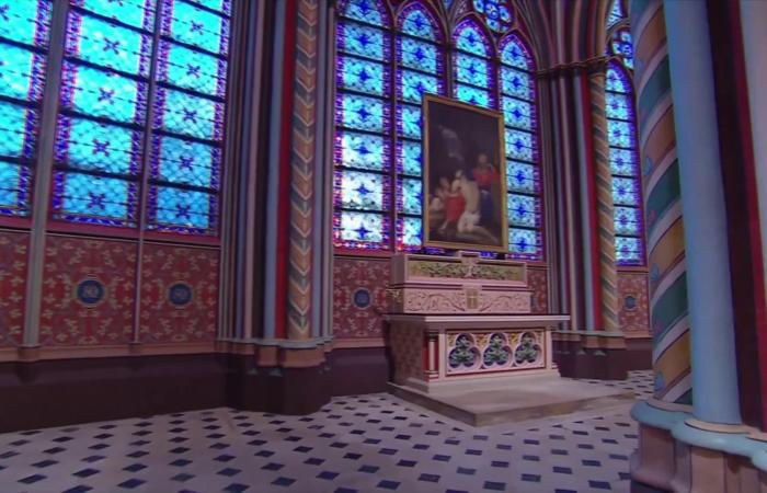 the first images of the interior of Notre-Dame de Paris