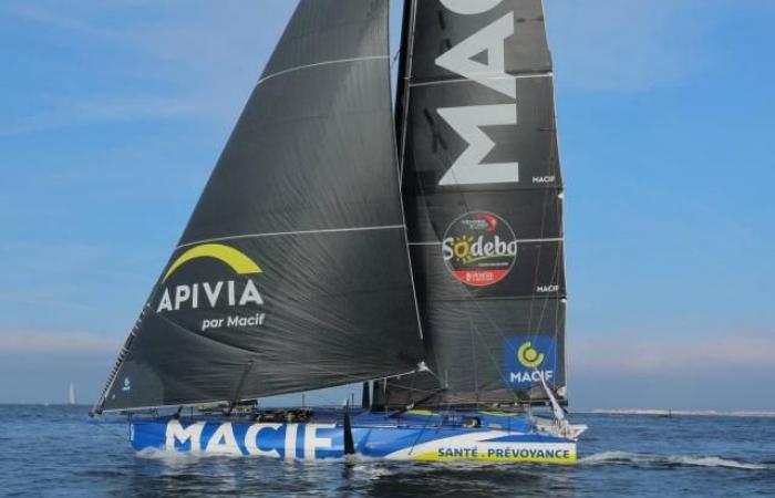 Charlie Dalin first to the Cape of Good Hope in the Vendée Globe