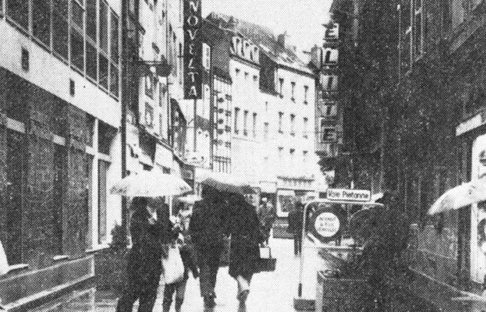 Moselle-North. 50 years ago, the first pedestrian street in Thionville