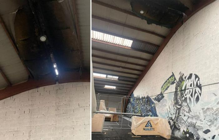 Collateral victim of a fire, a sports hall is looking for new premises near Caen