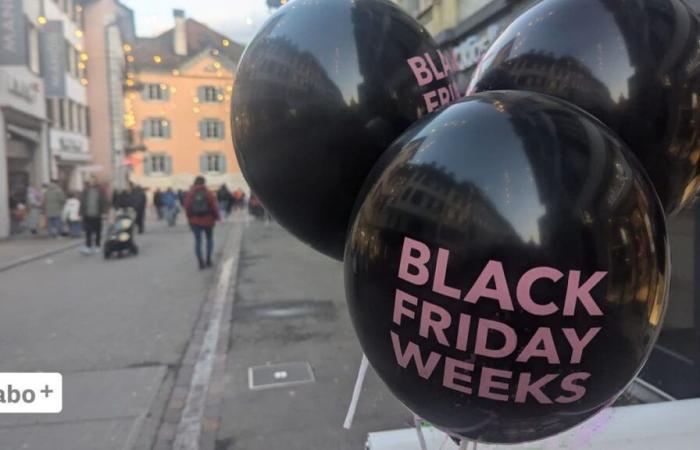 Black Friday was also omnipresent in Solothurn