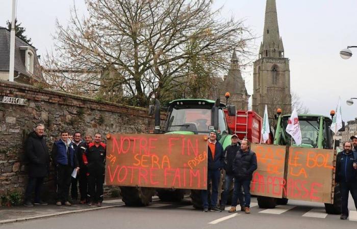 “Too much paperwork and prices too low”, in Redon, farmers join the mobilization