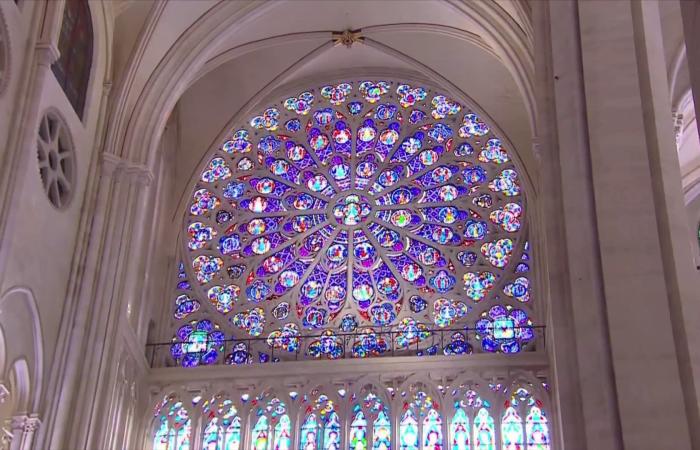 the first images of the interior of Notre-Dame de Paris