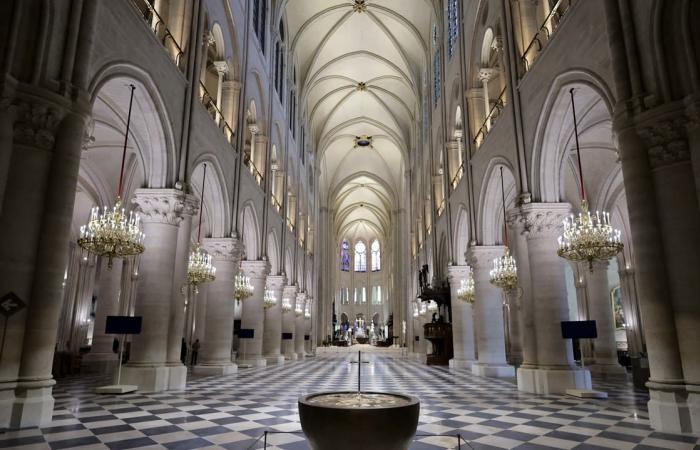 five years after the fire, the cathedral rises from its ashes