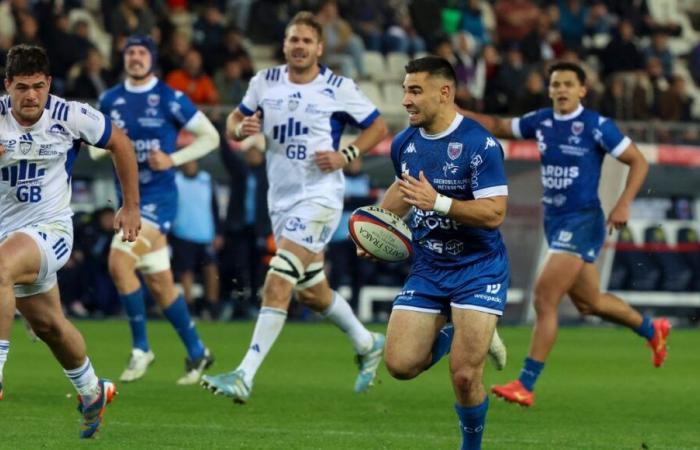 Rugby: Grenoble beats Colomiers 65 to 19 and leads the Pro D2