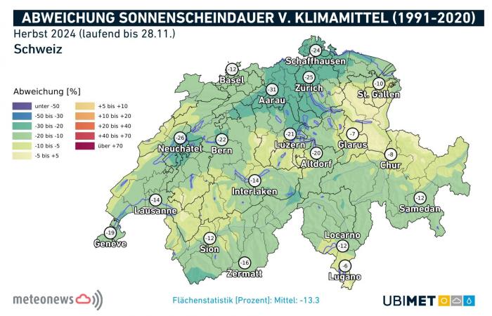 Fall 2024 too mild, too humid and too cloudy (November 29, 2024)