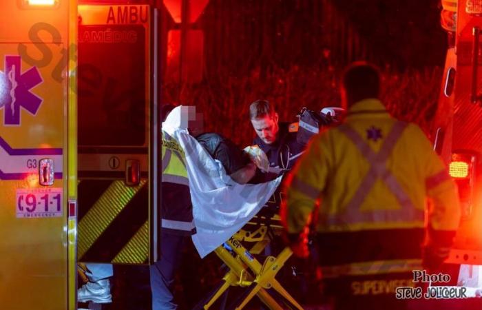 Quebec – A fire on 25th street in Limoilou leaves one seriously injured