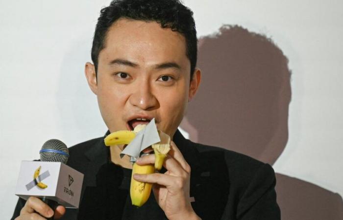 Is this the most expensive bite in history? Justin Sun ate the banana he bought for 6 million euros