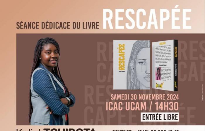 Literature: “Rescapée”, first book by Keliel Tchibota