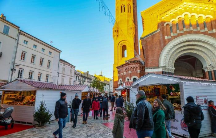 the Christmas market moves, the ice cream returns to Place Lafayette