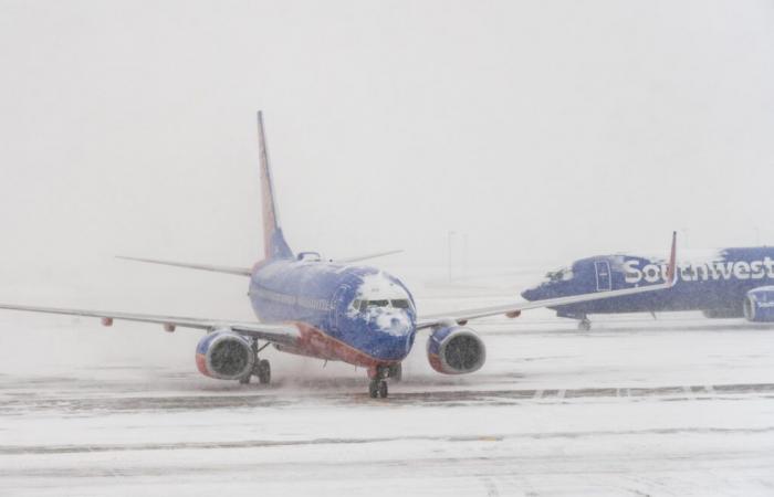 More Than 50 Flights Canceled and 1,400 Delayed As Winter Storms Hit U.S.