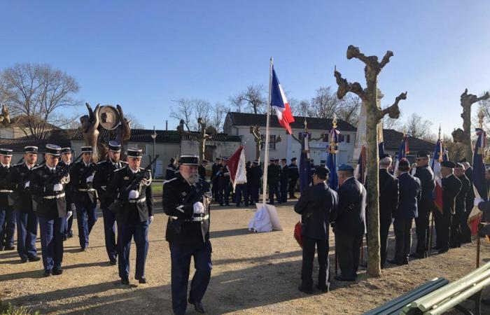 Bréville: the gendarmerie pays tribute to one of its own, who died during deportation