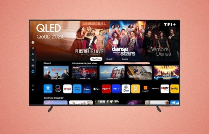 This Samsung QLED Smart TV benefits from an attractive price for this Black Friday 2024