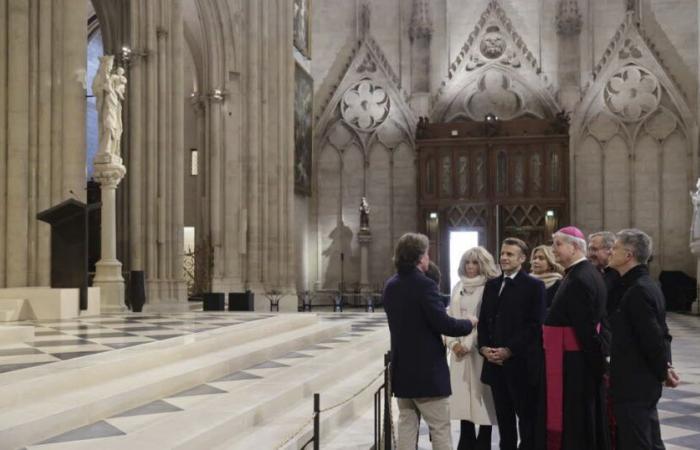 Heritage. The interior of Notre-Dame de Paris revealed during a visit by Emmanuel Macron