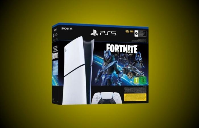 The PS5 with Fortnite Cobalt Star is less than 375 euros on this well-known site