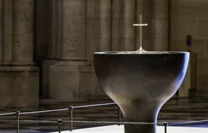 the first images of the interior of the restored cathedral