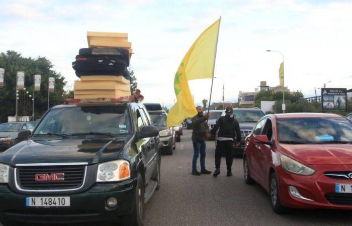 Hezbollah shows its muscles by flying to the aid of the Lebanese as soon as the truce is concluded with Israel