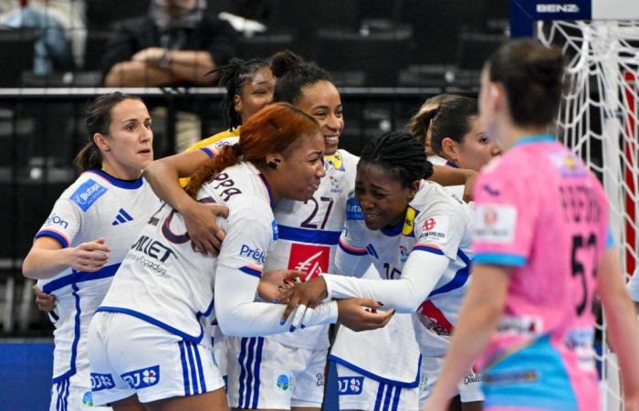 the French team qualifies for the main round after its victory against Spain