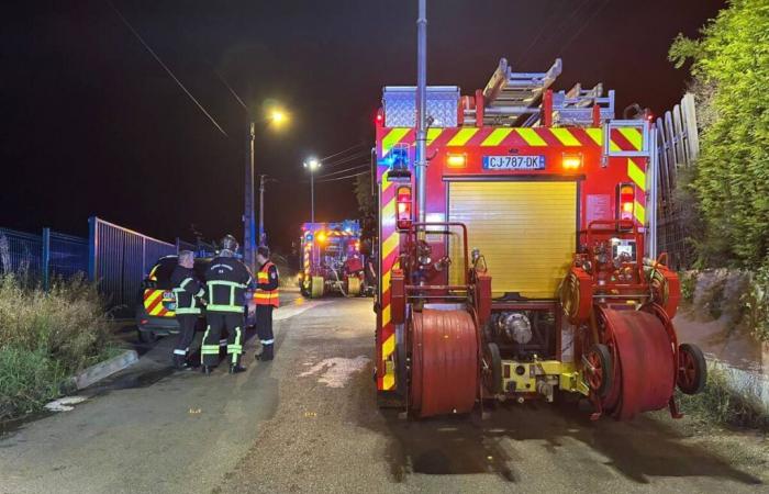 Fire in Mandelieu-La Napoule: a man seriously injured