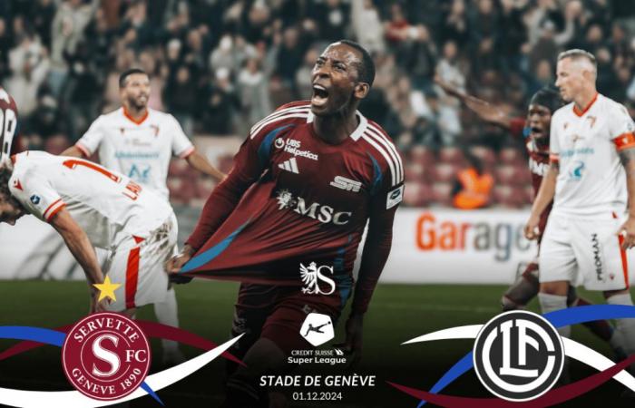 Servette FC – FC Lugano: Rebound expected for the Garnets