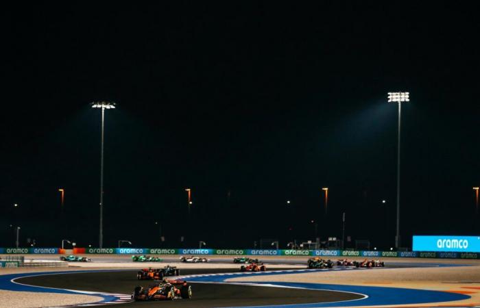 2024 Qatar F1 Grand Prix Sprint Race Results