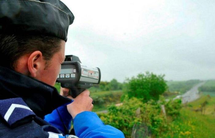 a significant speeding violation in Mayenne