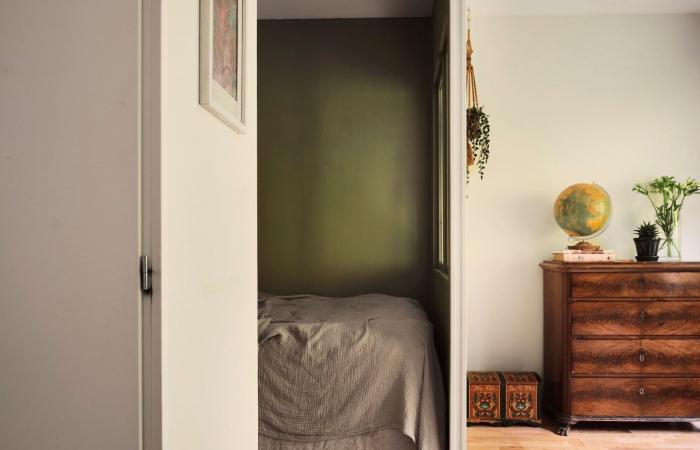 A 38m2 apartment in vintage colors