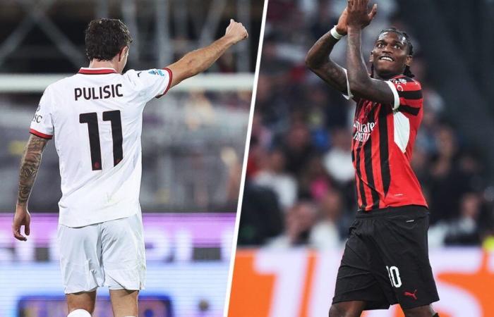 GdS: ‘No alarms’ – Milan reassured about conditions of Leao and Pulisic