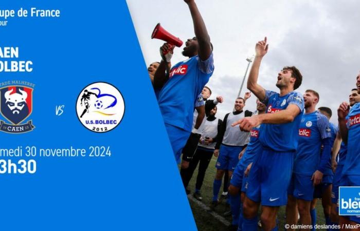 Coupe de France – Defeat of Bolbec against SM Caen (6-0) for the 8th round