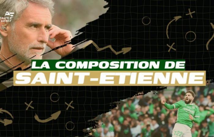 The composition of ASSE in Rennes with one change