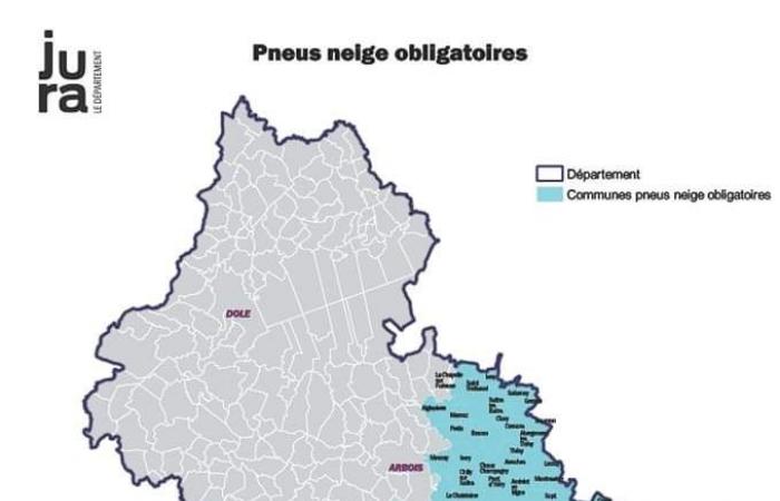 Swore. The obligation for snow tires and special equipment to return since the beginning of November | Jura: all the local information