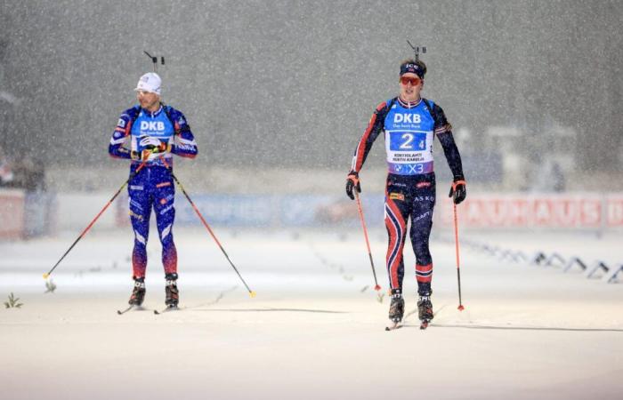 Biathlon | Kontiolahti: why Emilien Jacquelin was caught by Vebjoern Soerum when he still had a 10 second lead 600 meters from the finish | Nordic Mag | No. 1 Biathlon