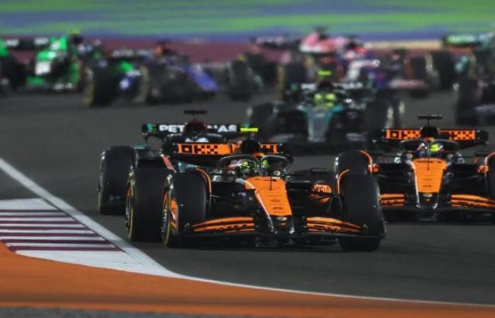 Oscar Piastri edges Lando Norris in Qatar GP sprint