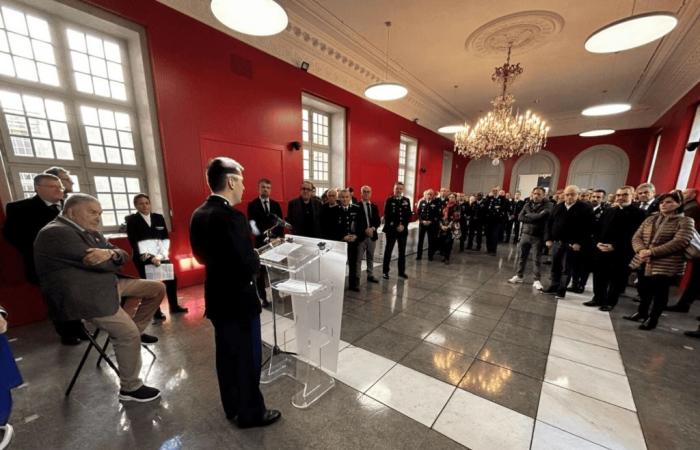 Ceremony of Saint Geneviève patron of the Gendarmes