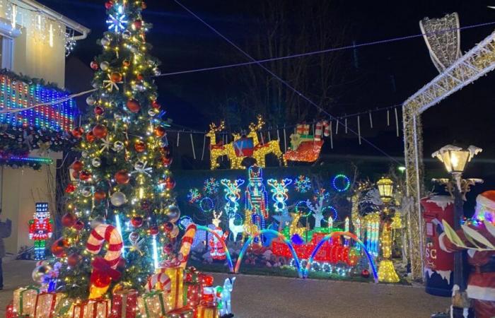 “She wanted Christmas, I gave her”: a septuagenarian decorates an entire street for his wife, affected by Alzheimer’s