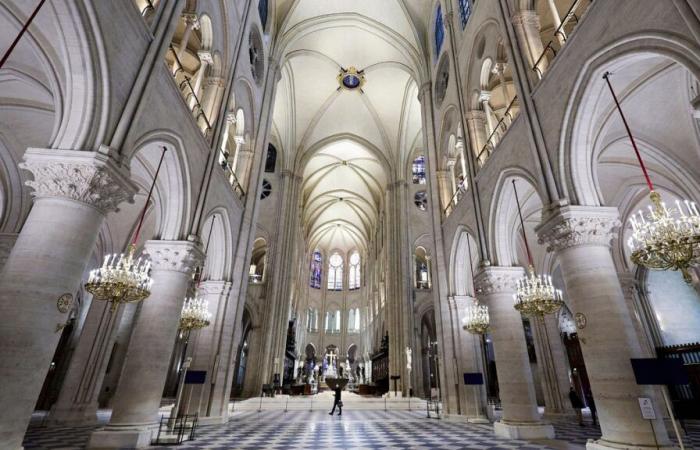 PHOTOS: First images of the restored interior of Notre-Dame de Paris Cathedral