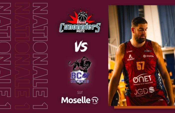 Metz Canonniers / Orchies in replay on Moselle TV