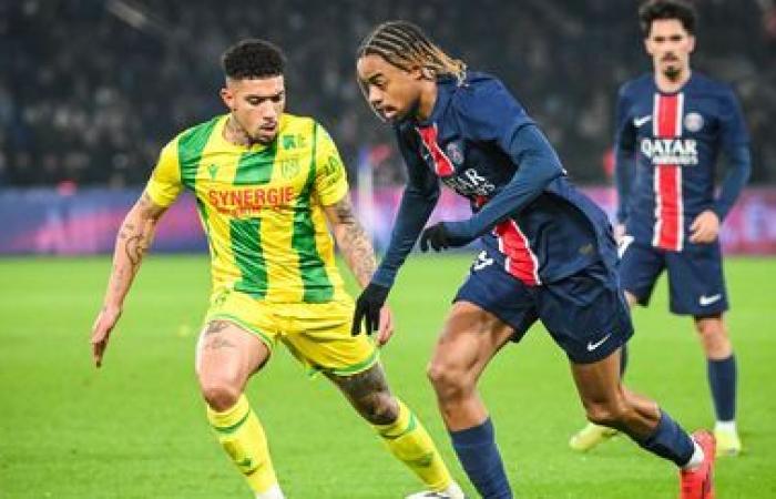 despite clear domination, PSG concedes the draw against Nantes