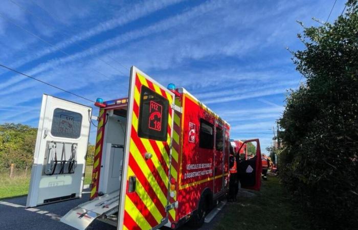 Their car rolls over several times, two teenagers injured in an accident in Lot-et-Garonne