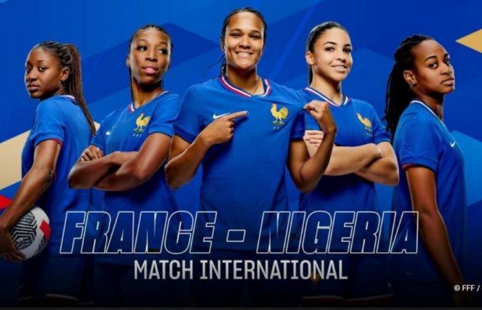 Women's football: France vs Nigeria