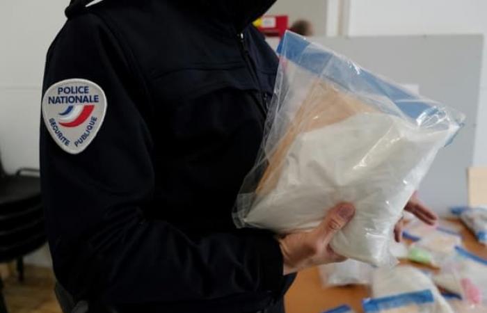 a go-fast carrying 23 kilos of cocaine seized on the road, two men indicted