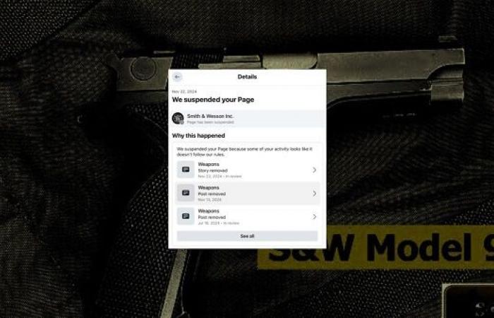 Smith & Wesson Battles Facebook Censorship