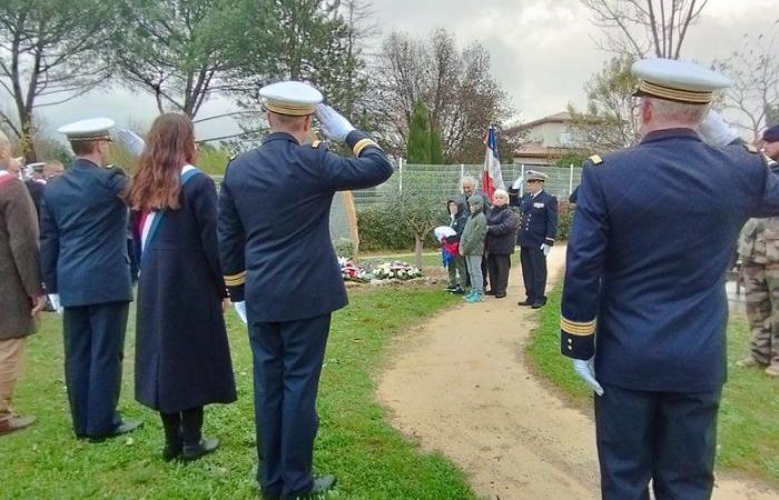 A military ceremony ten years after the death of Samir Bajja