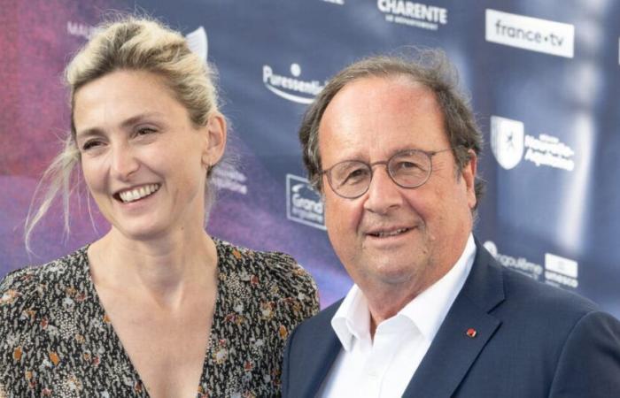 François Hollande and Julie Gayet shine side by side, a new photo shows that happiness is still there!