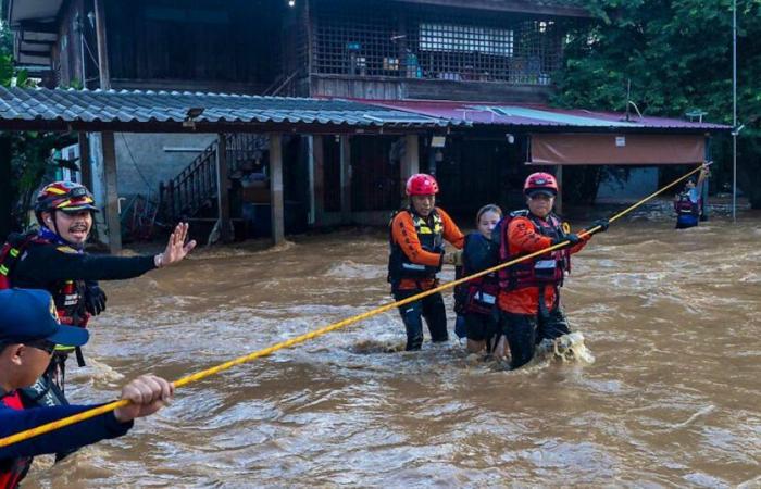 Disasters and accidents: Floods in Thailand, nine dead and more than 13,000 displaced