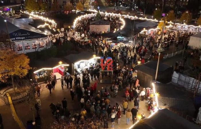 Philadelphia’s Christmas Village draws big crowds over holiday weekend despite cold weather