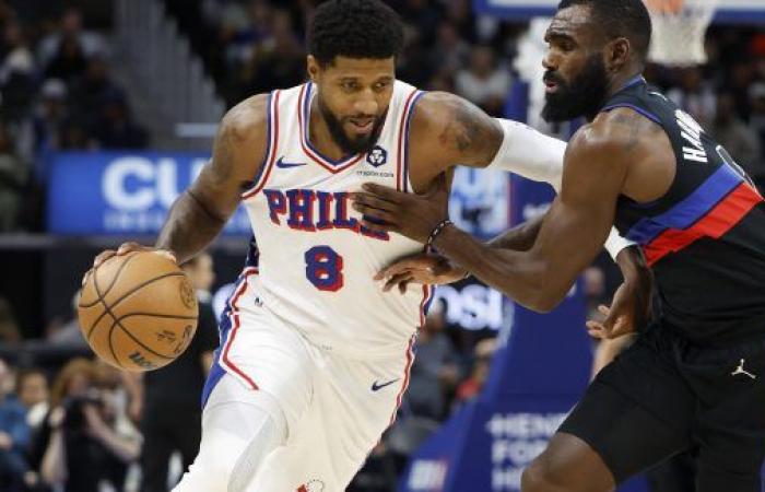 The Sixers find Paul George and victory in Detroit • Basket USA